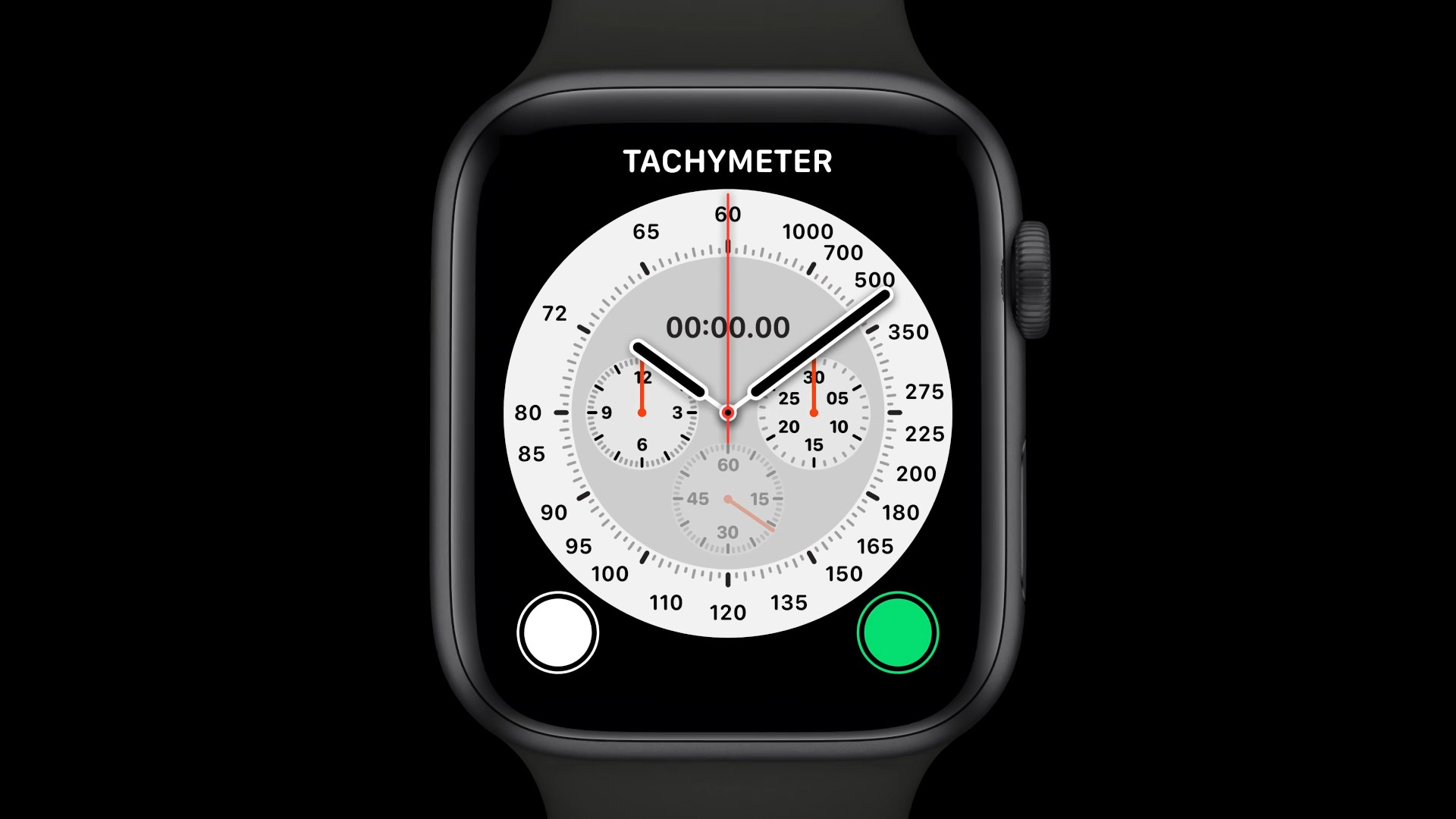 smartwatch tachymeter mode