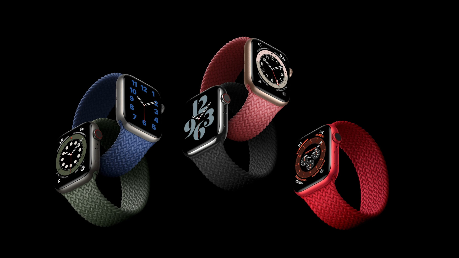 smartwatch trio colorful bands