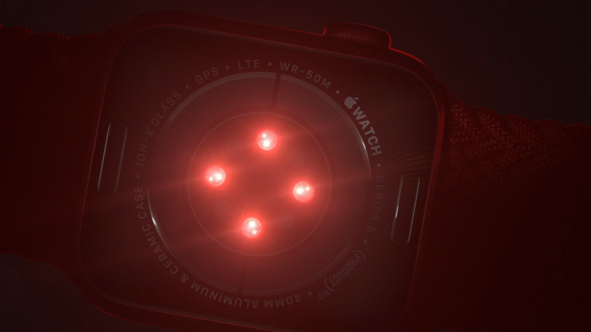 watch back red lights