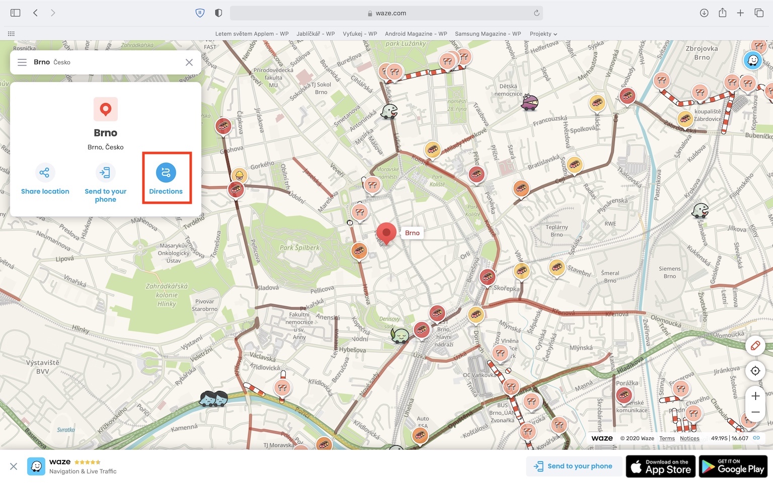 waze_pc_do_mobilu5 waze trasa z pc do mobilu