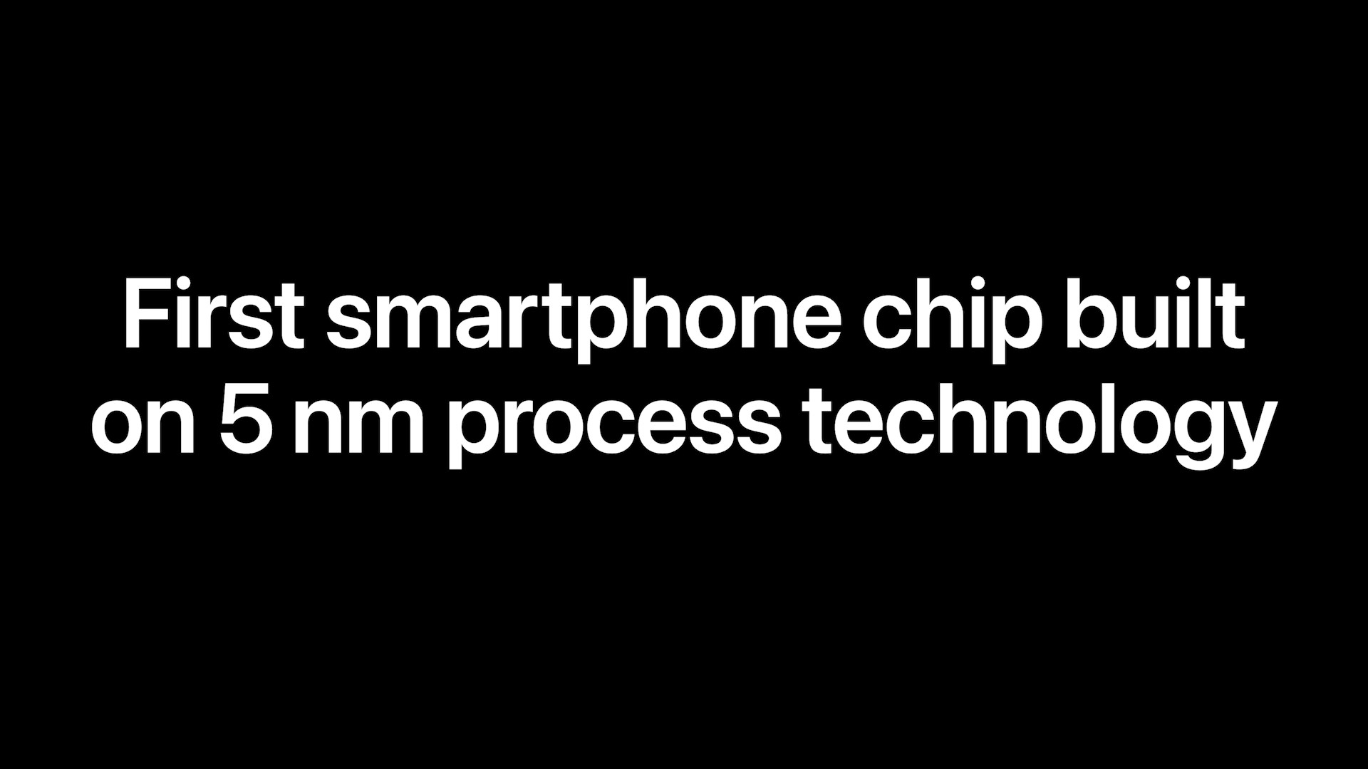 5nm smartphone chip