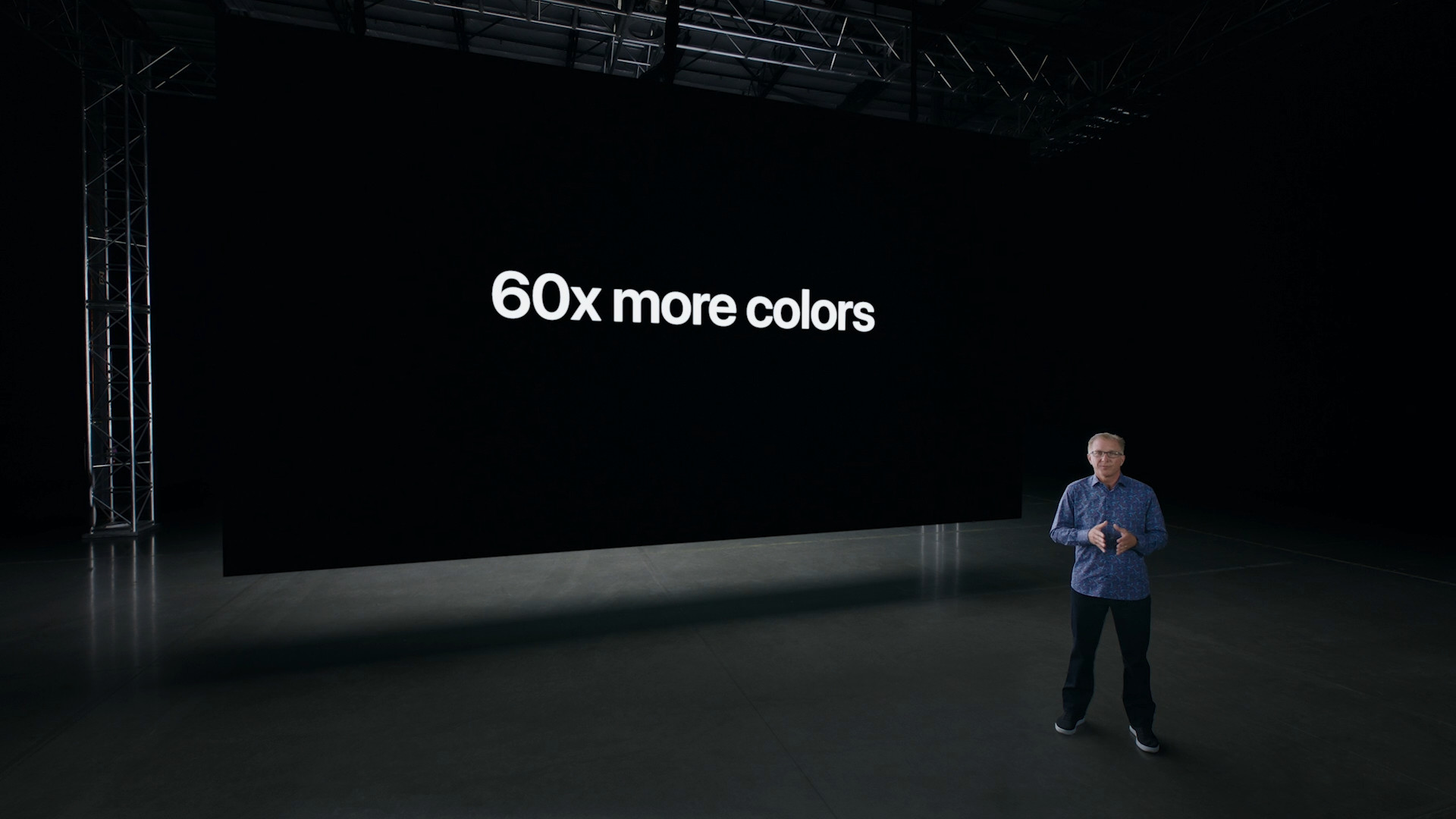 60x more colors presentation