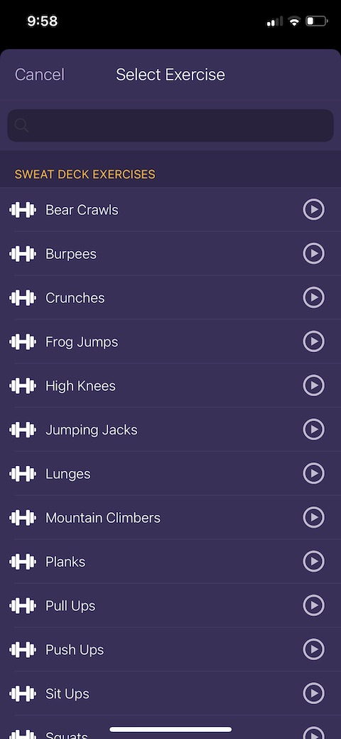 Sweat Deck iOS 10 Sweat Deck iOS