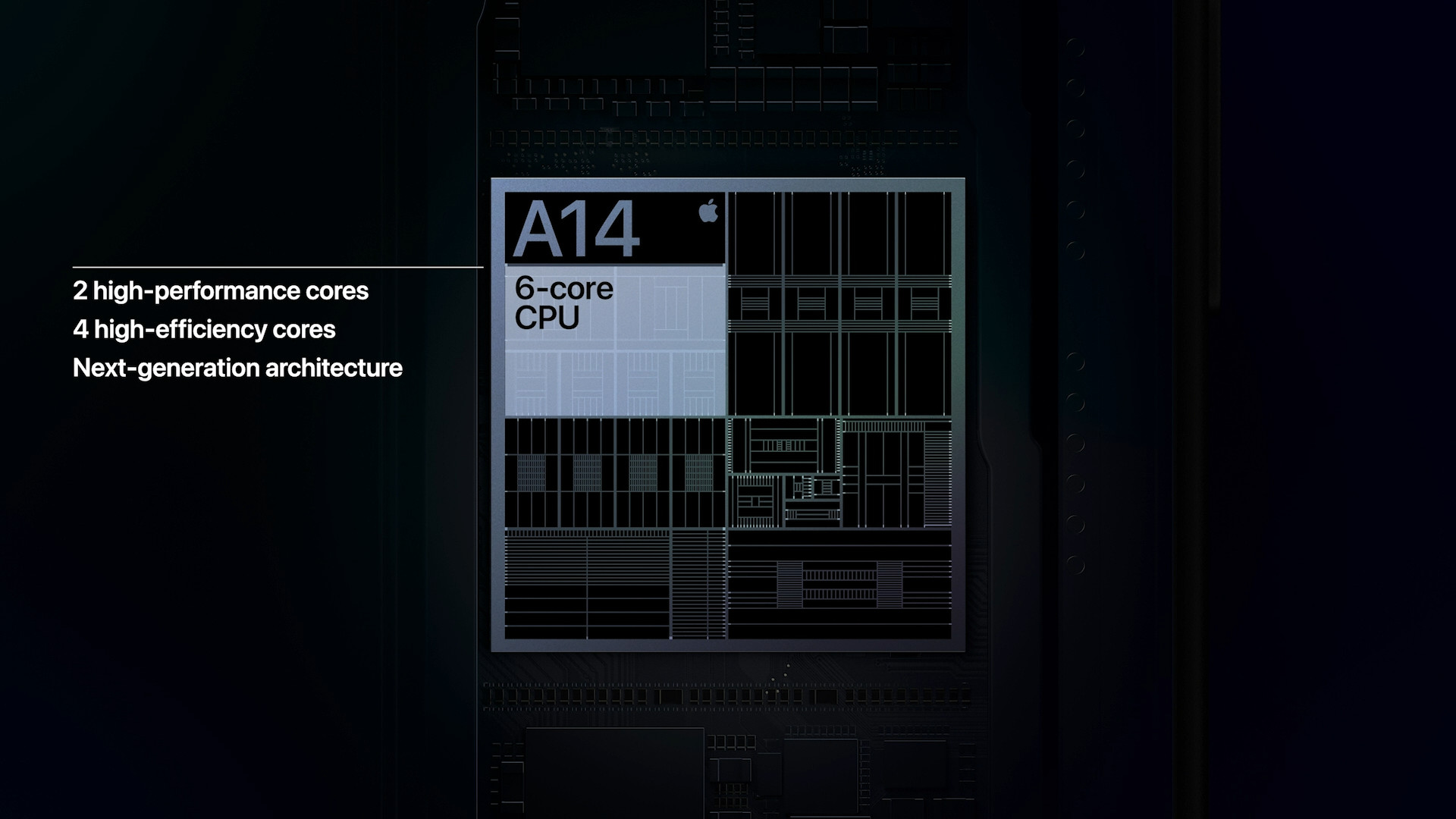 a14 6 core cpu