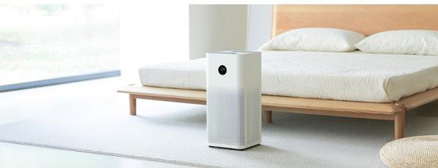 air purifier bedroom minimalist