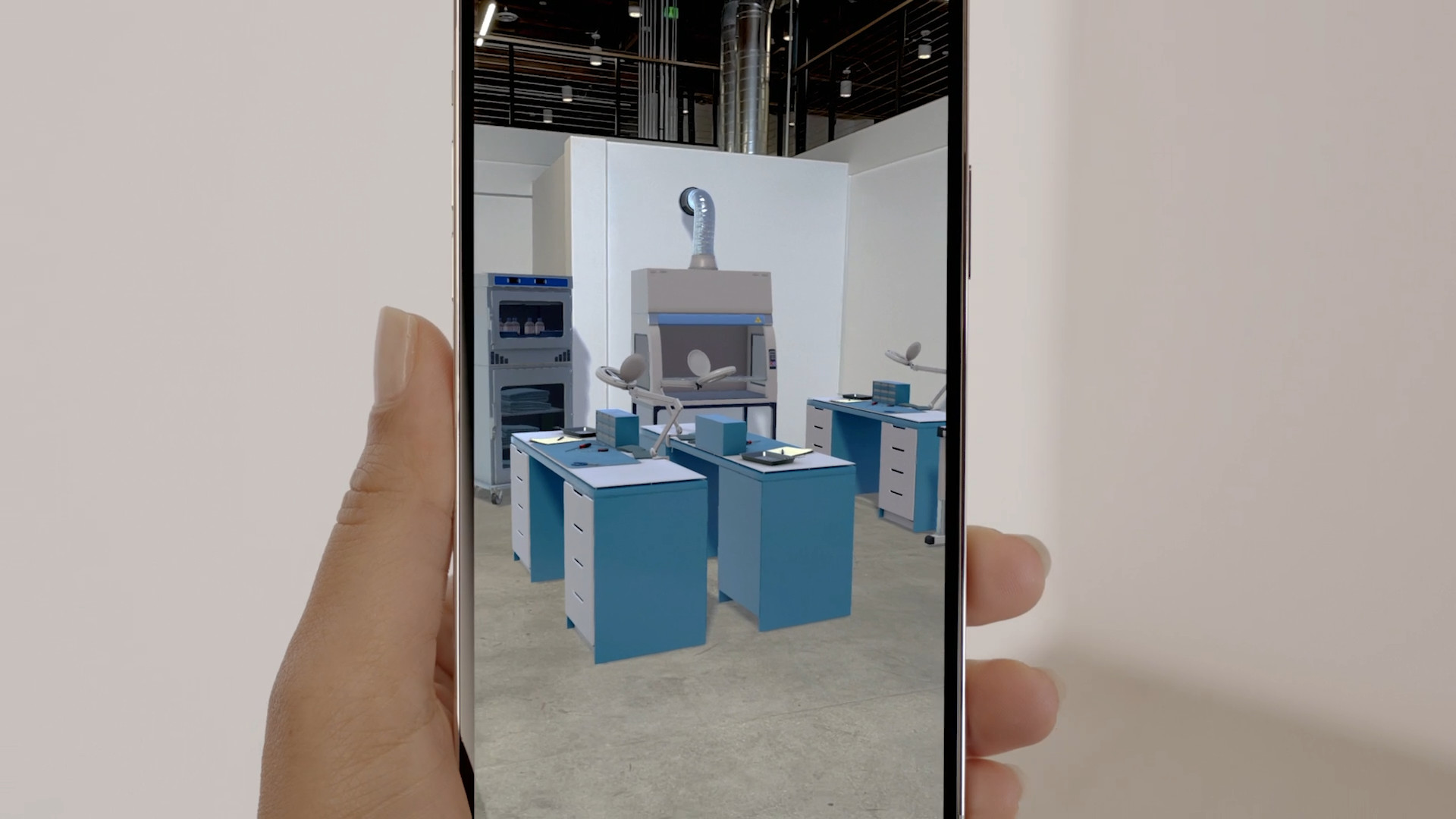 augmented reality desk view