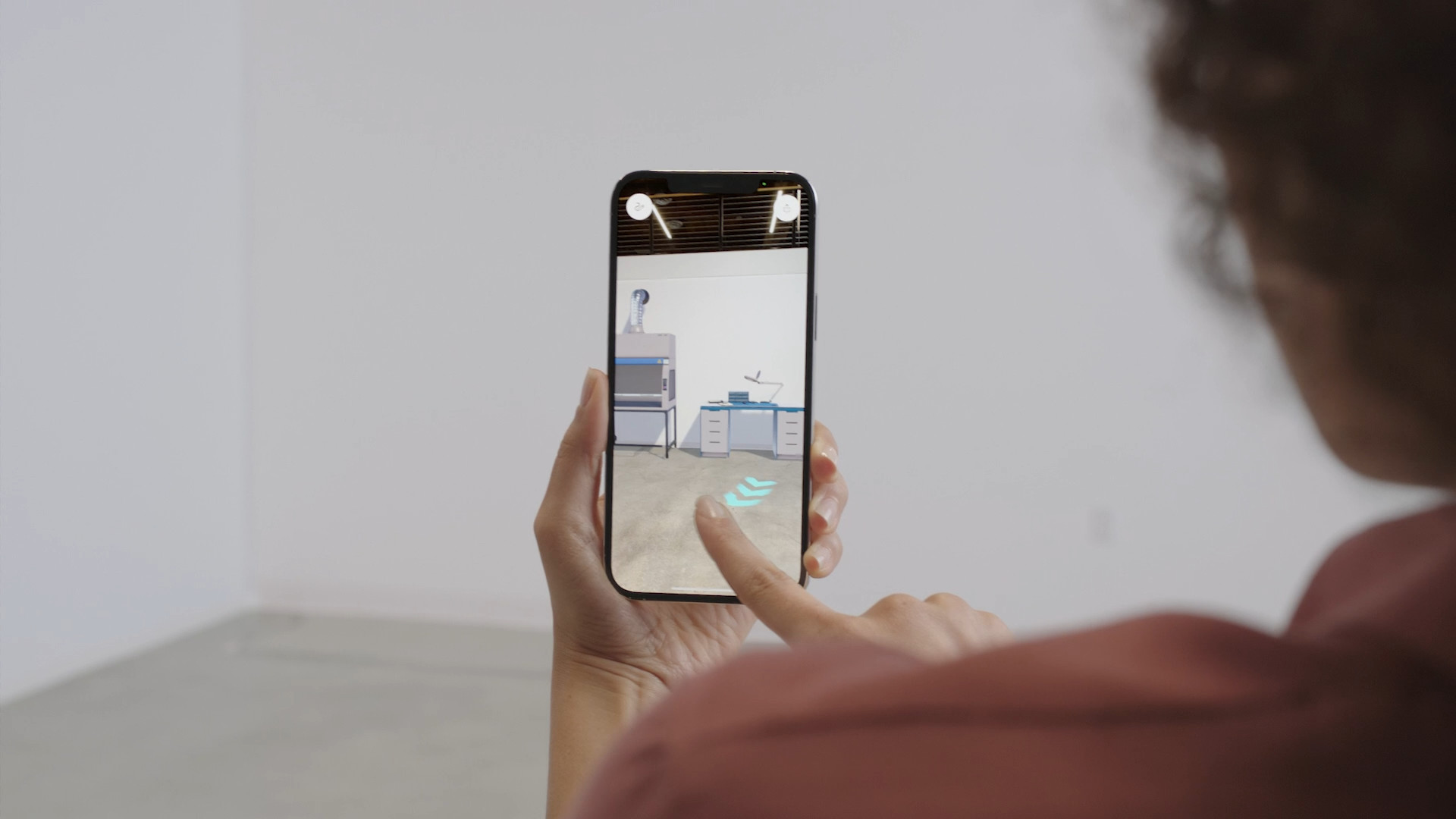 augmented reality phone view