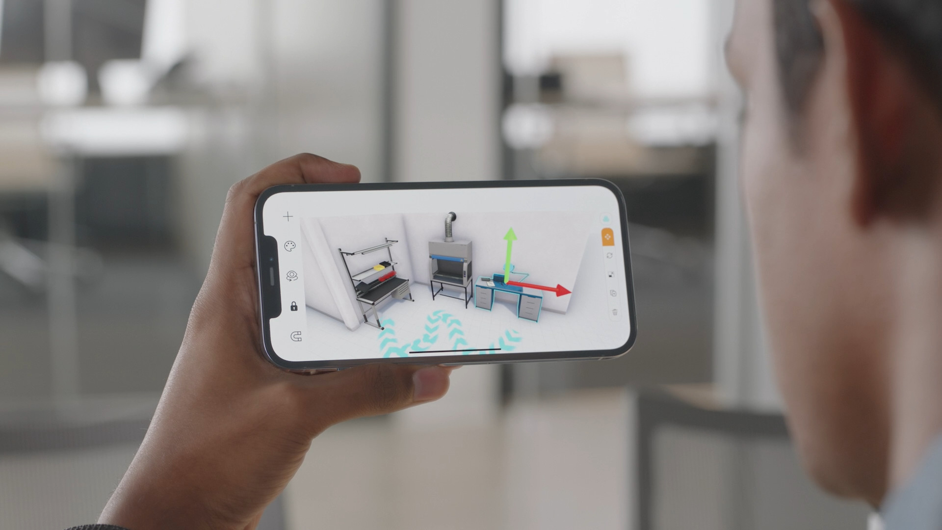 augmented reality setup view