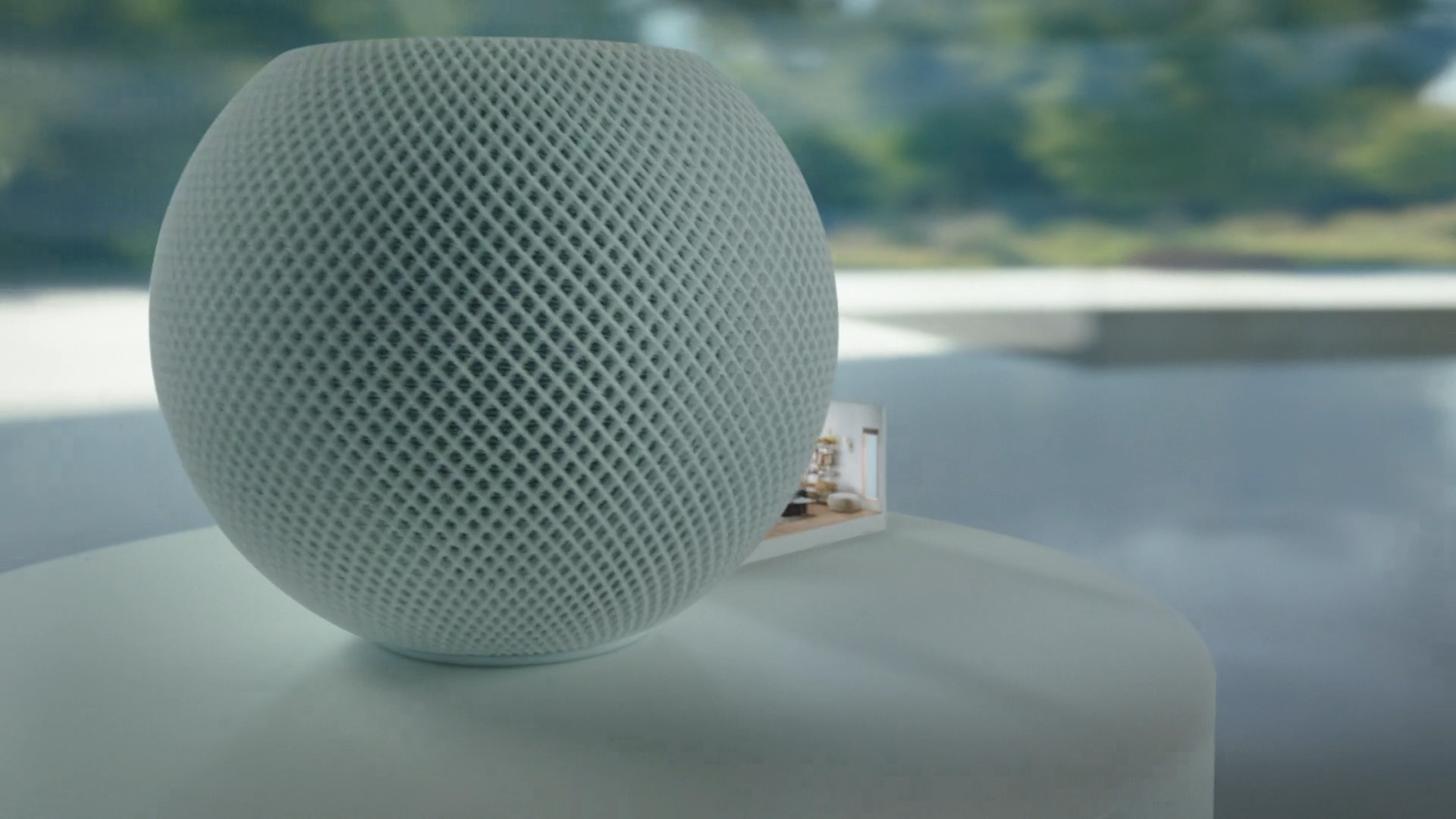 close up smart speaker