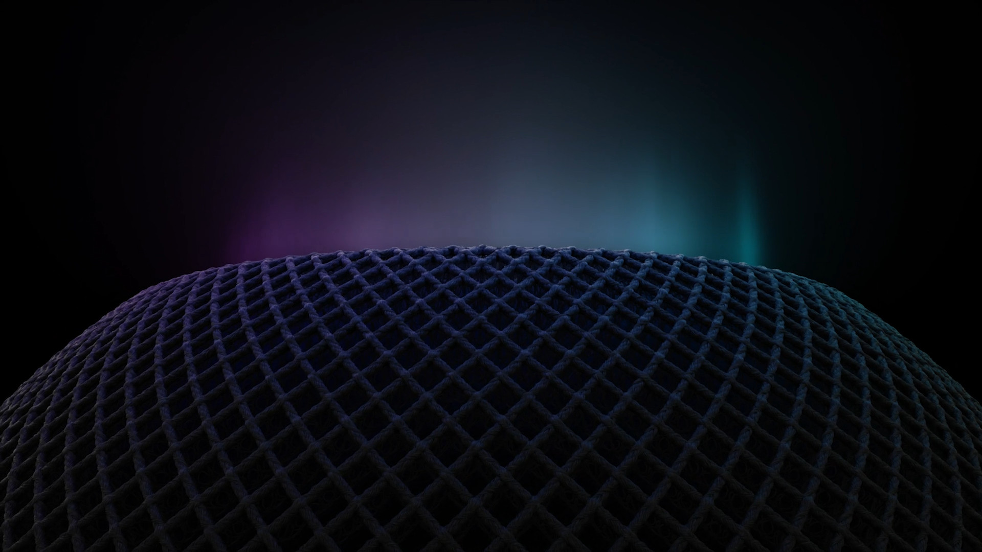 colorful light mesh dome