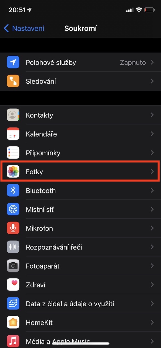 fotky_vyber_ios14_aplikace2 výběr fotek v ios 14