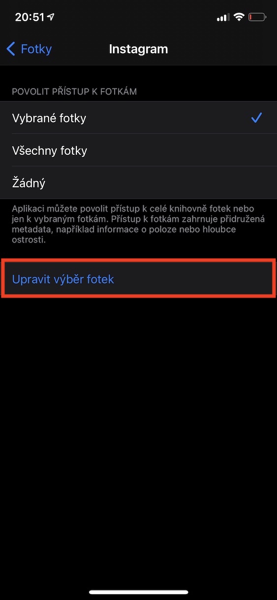 fotky_vyber_ios14_aplikace5 výběr fotek v ios 14
