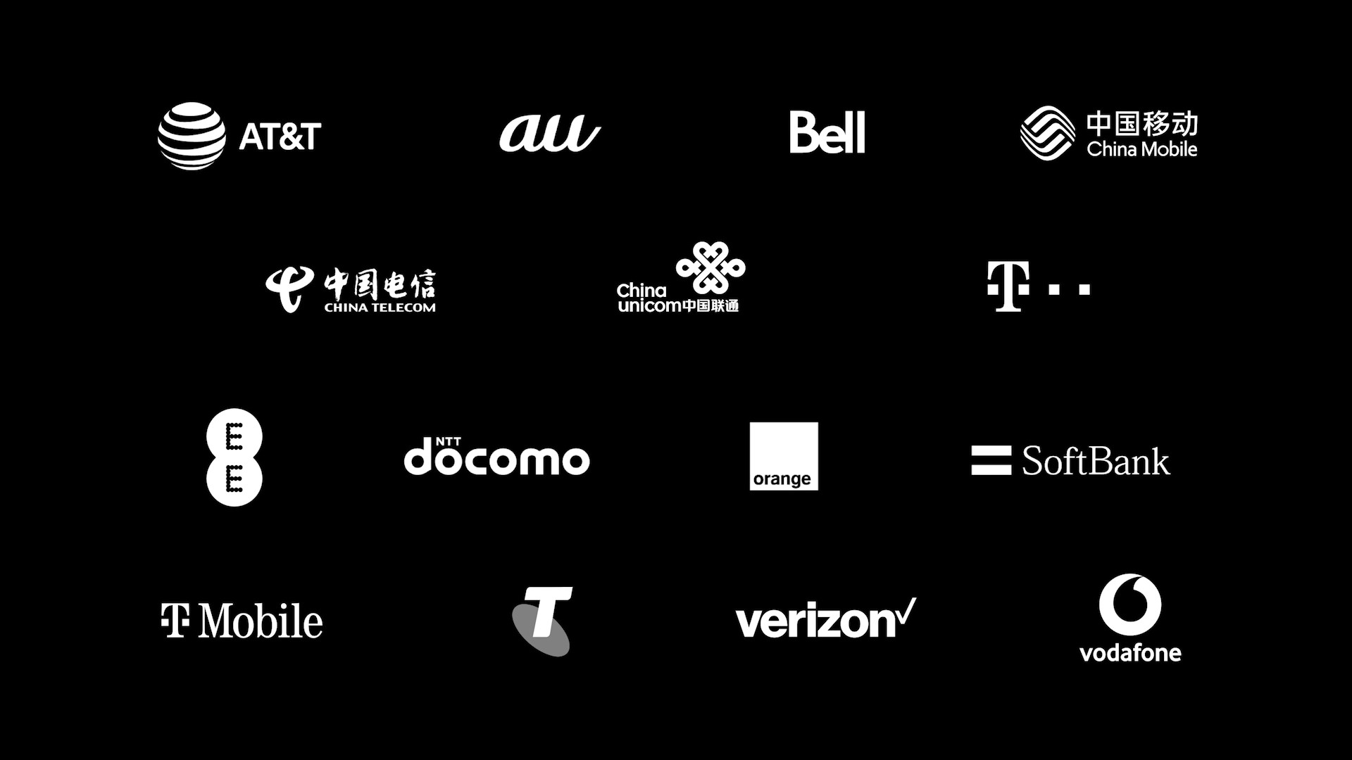 global mobile network logos