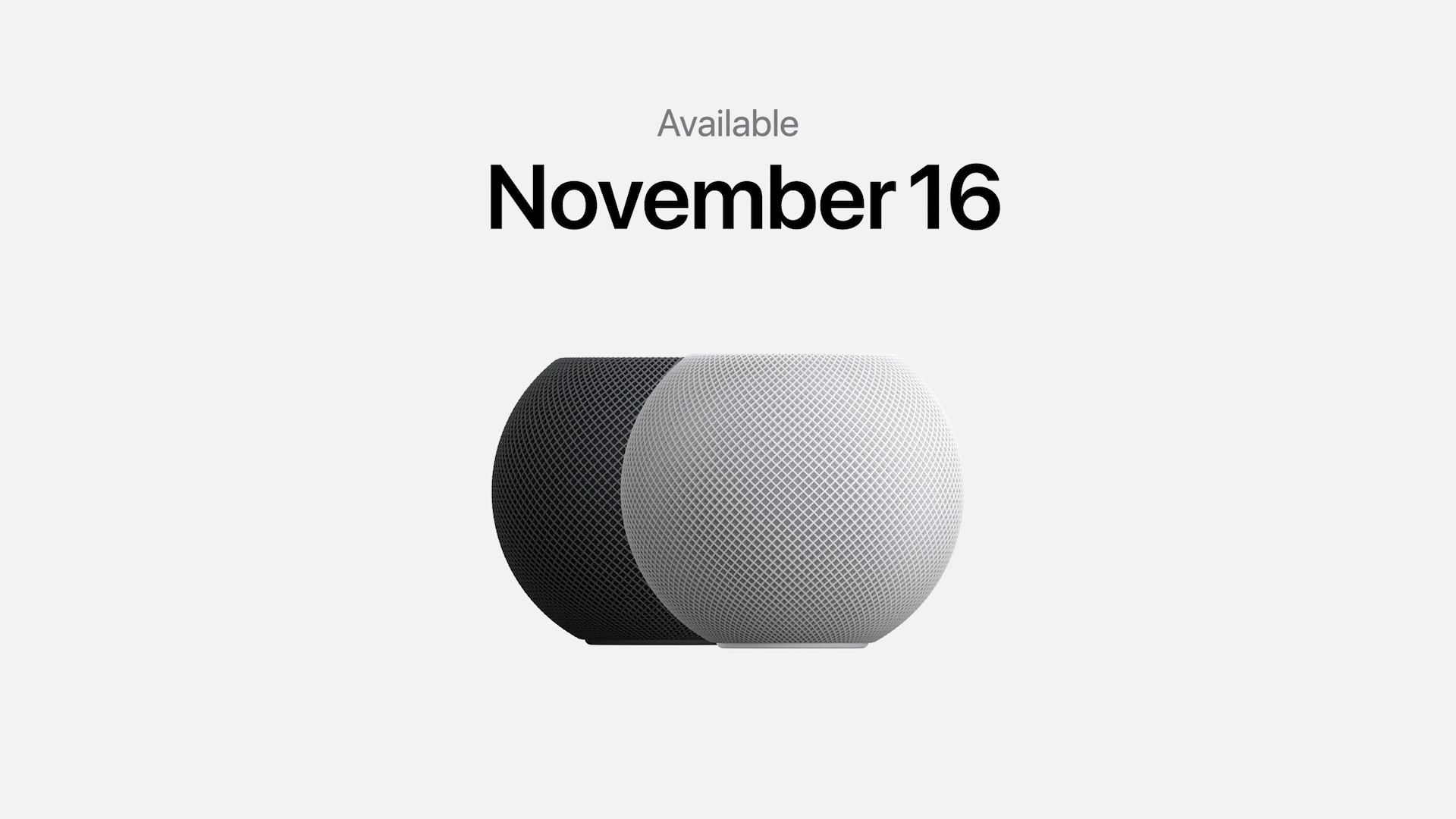 homepod mini availability date