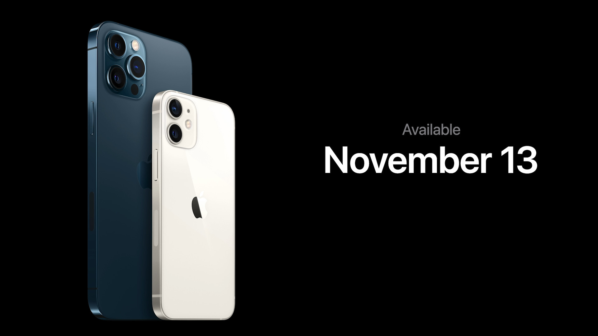 iphone 12 available november 13
