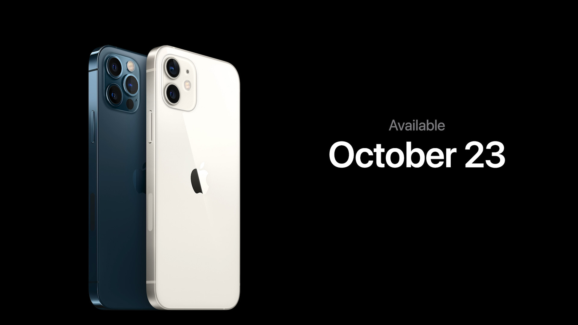 iphone 12 available october 23