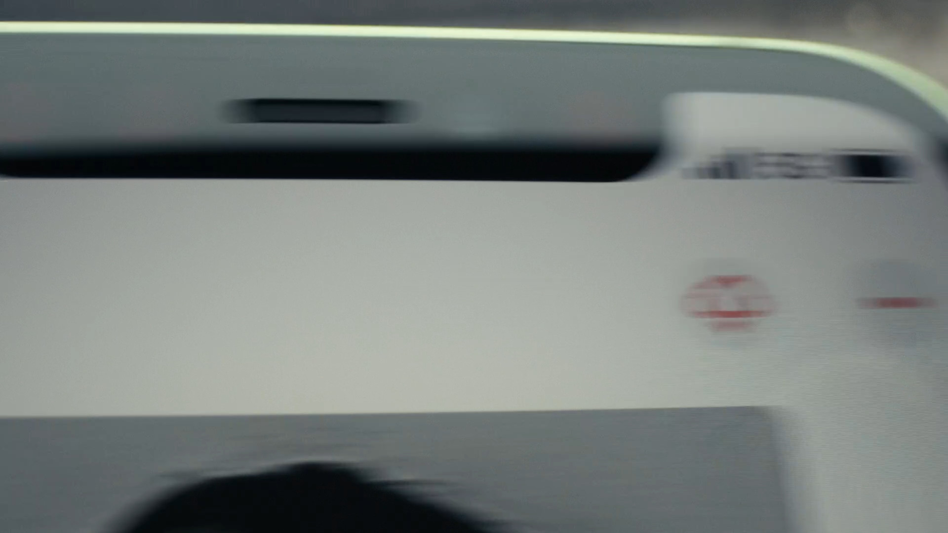 iphone screen closeup