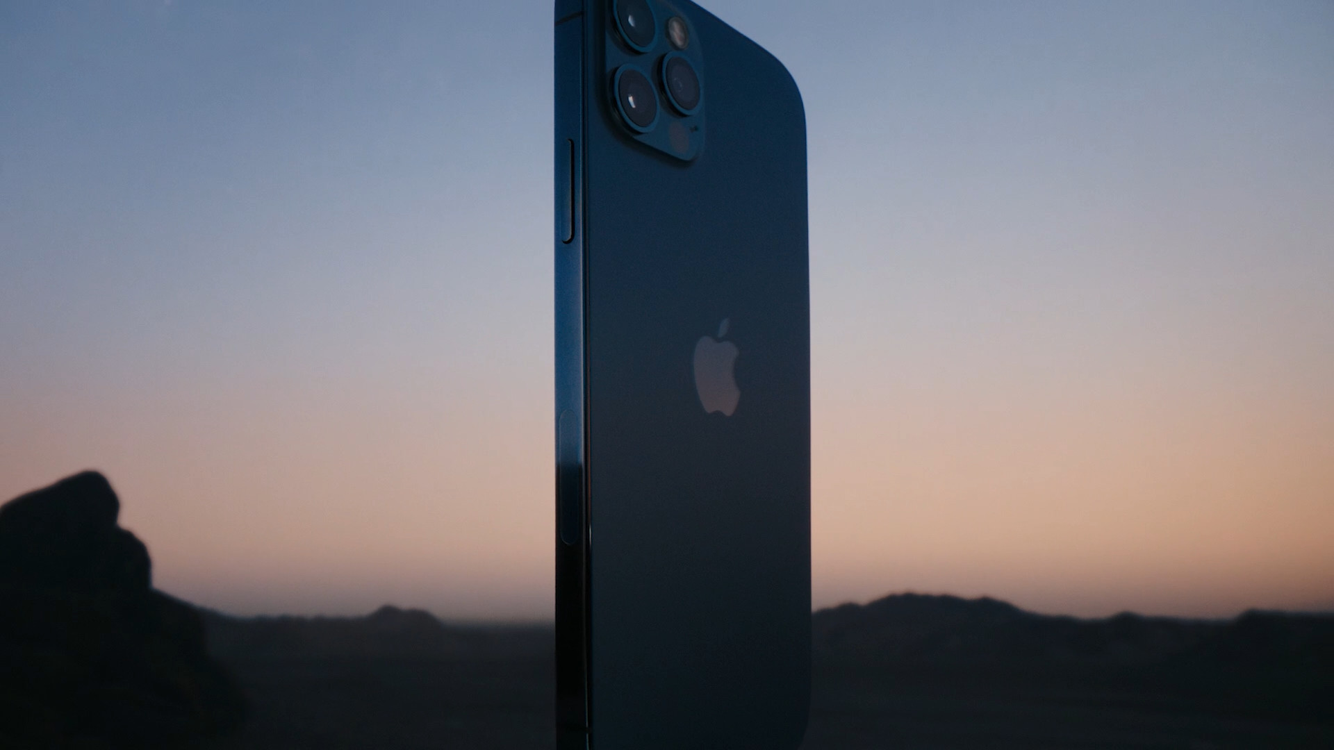 iphone standing sunset
