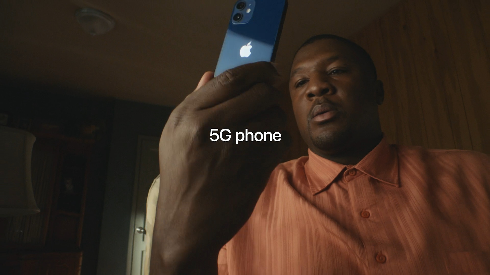 man holding 5g phone