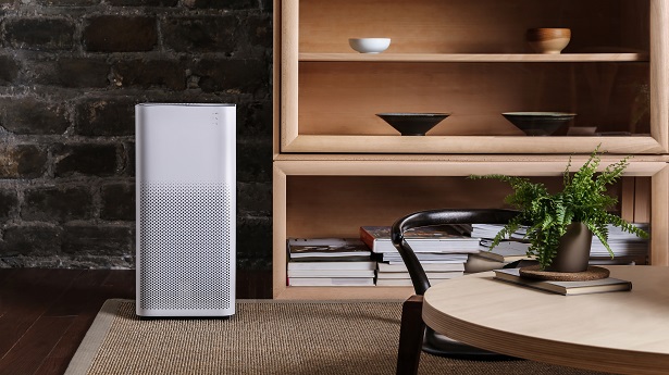 modern air purifier living room