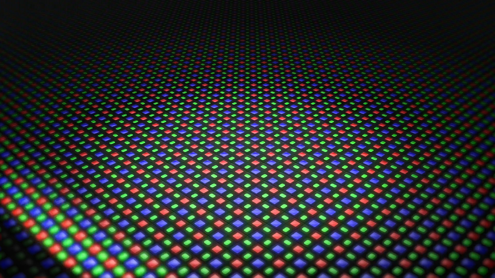 oled display closeup rgb
