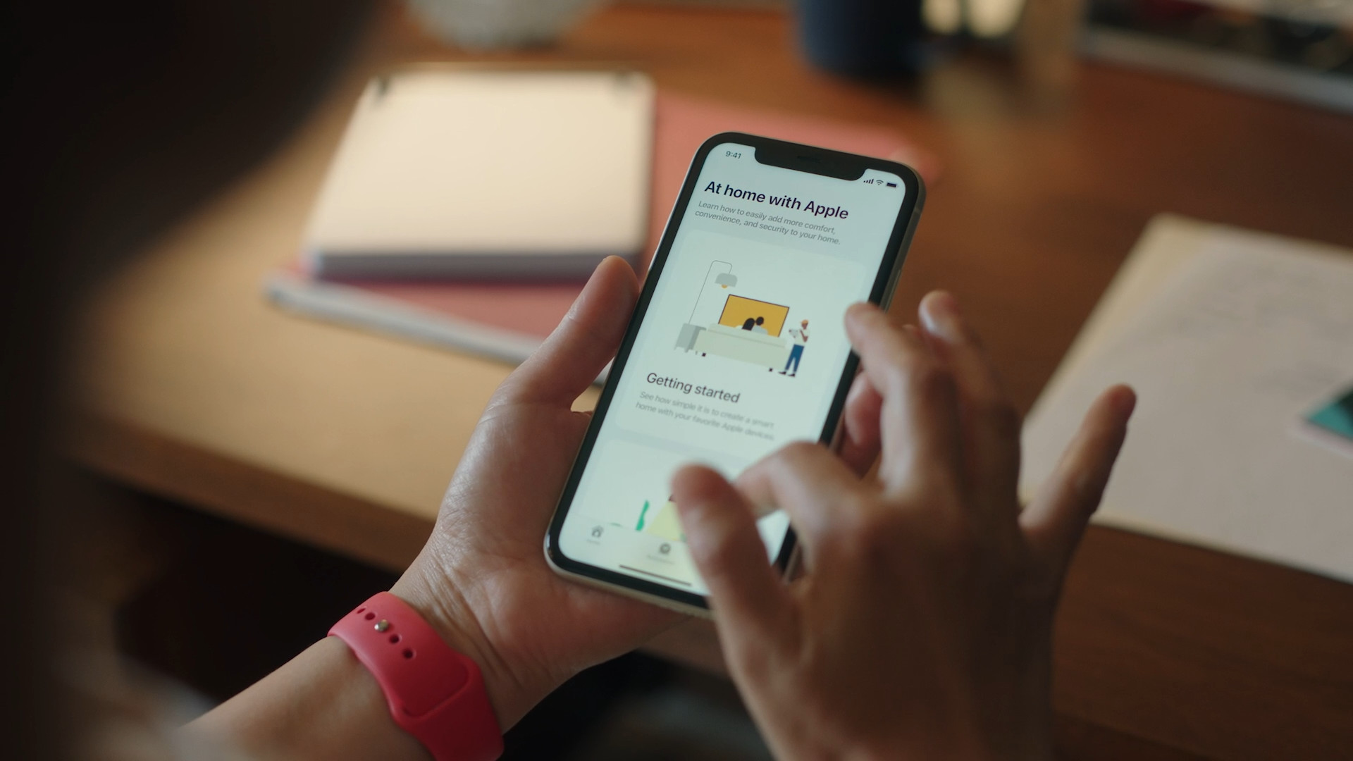 smart home app getting started