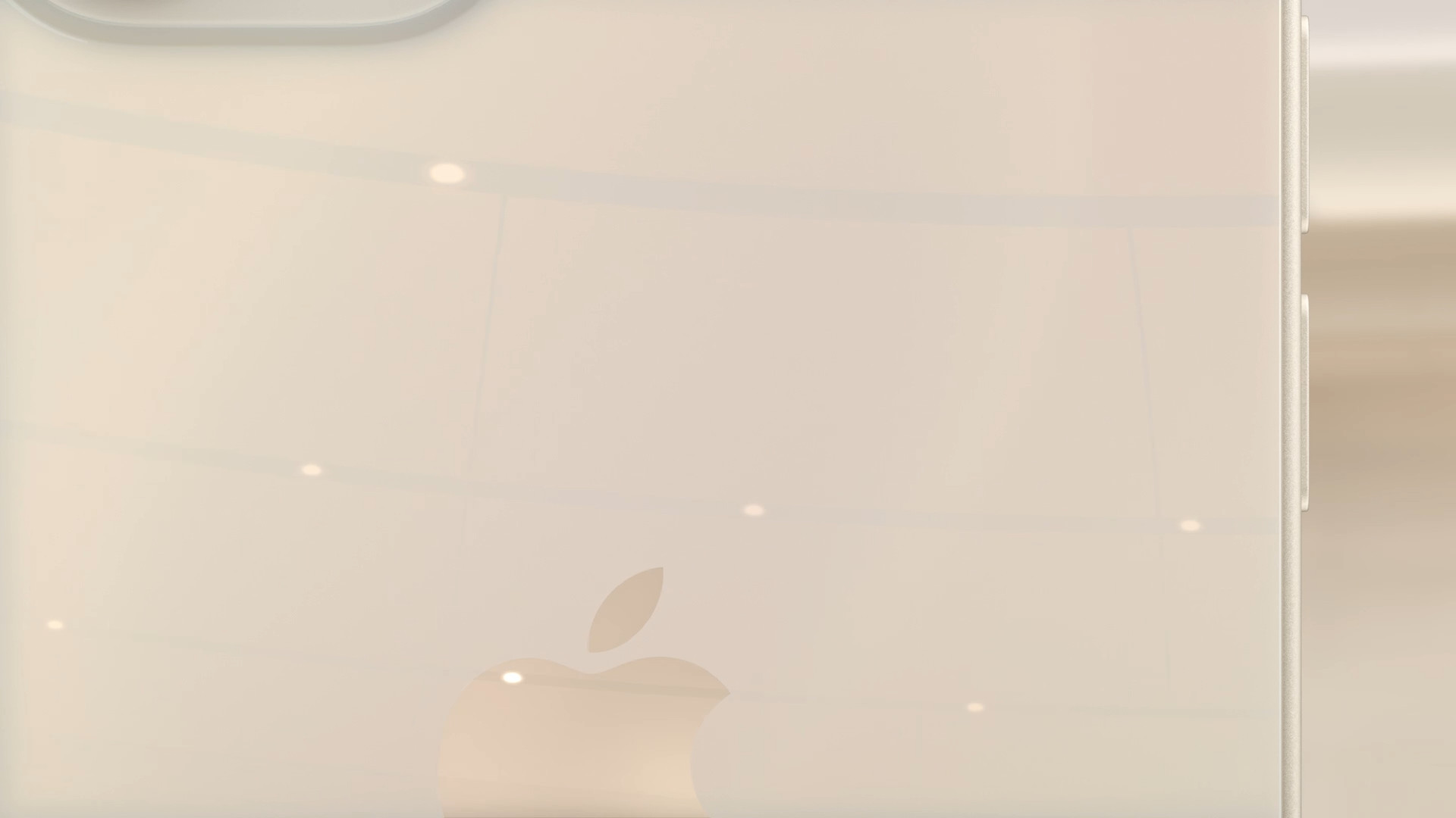 smartphone back logo closeup