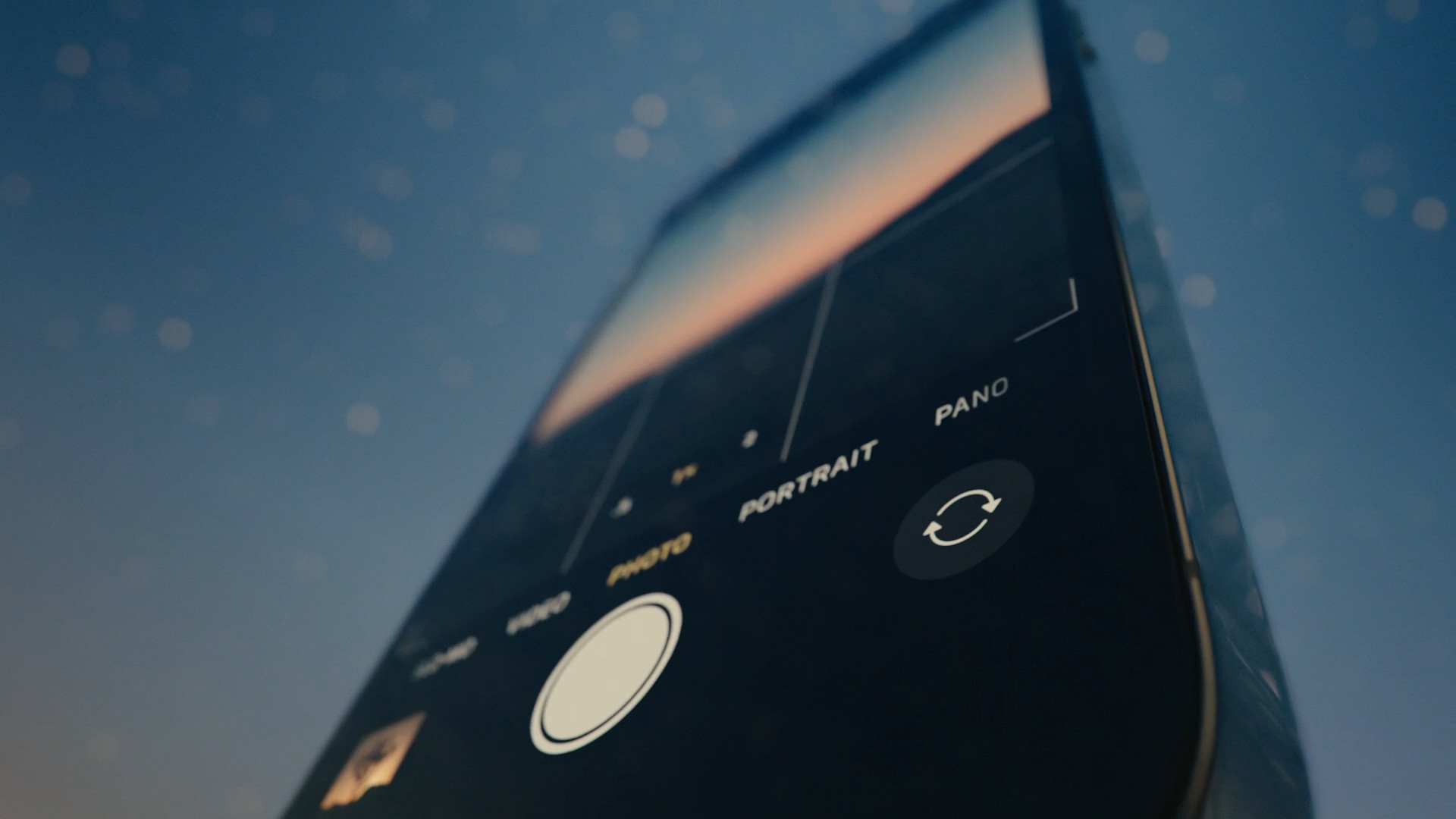 smartphone camera interface