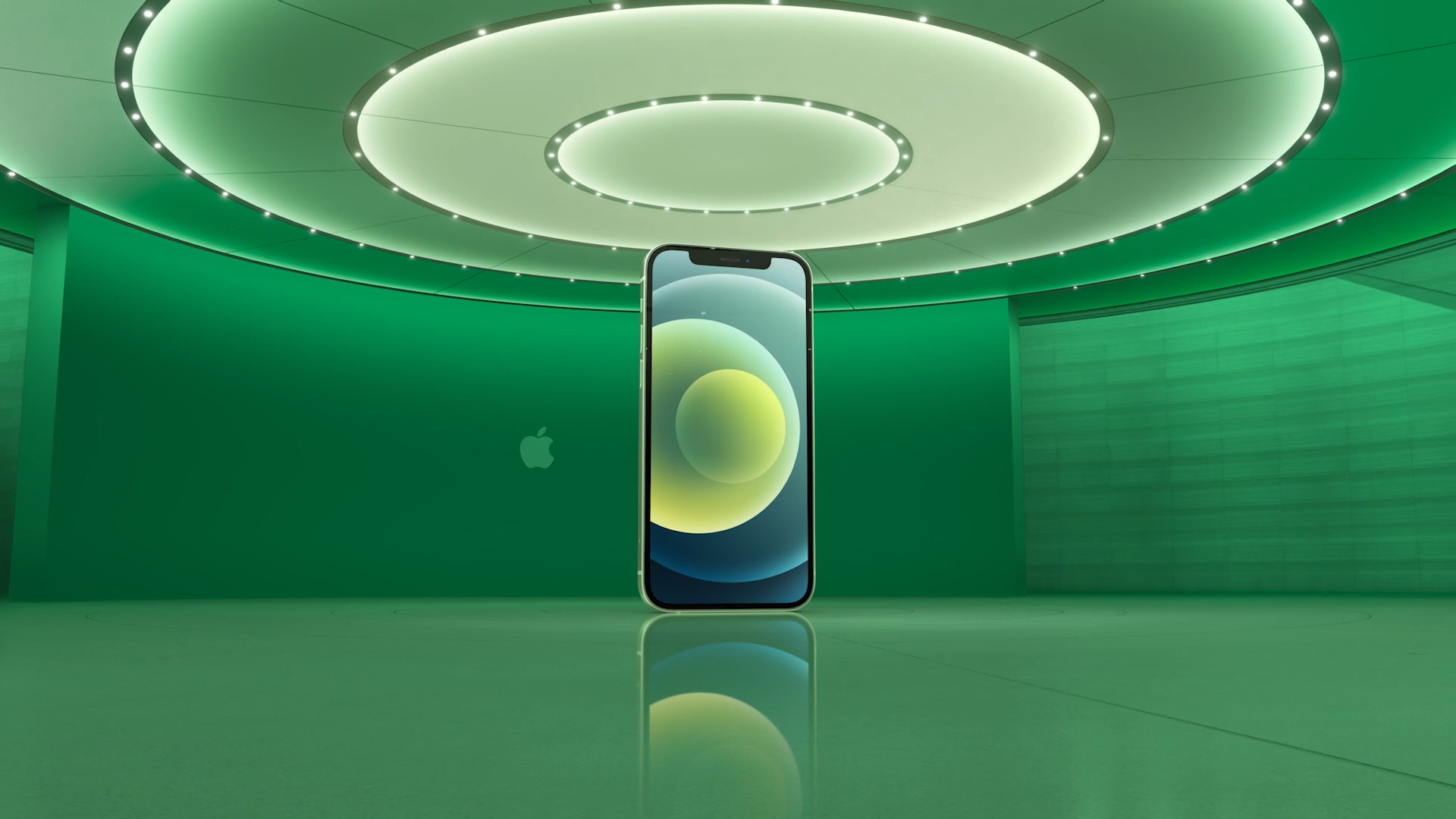 smartphone green lighting