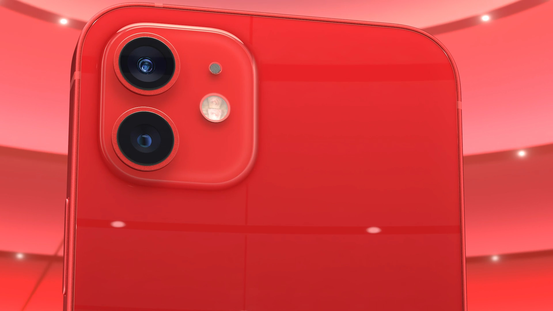 smartphone red back camera