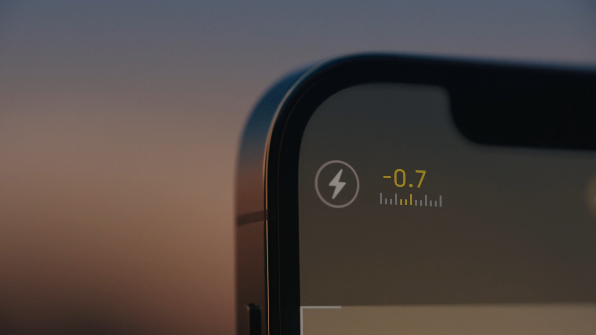 smartphone screen closeup