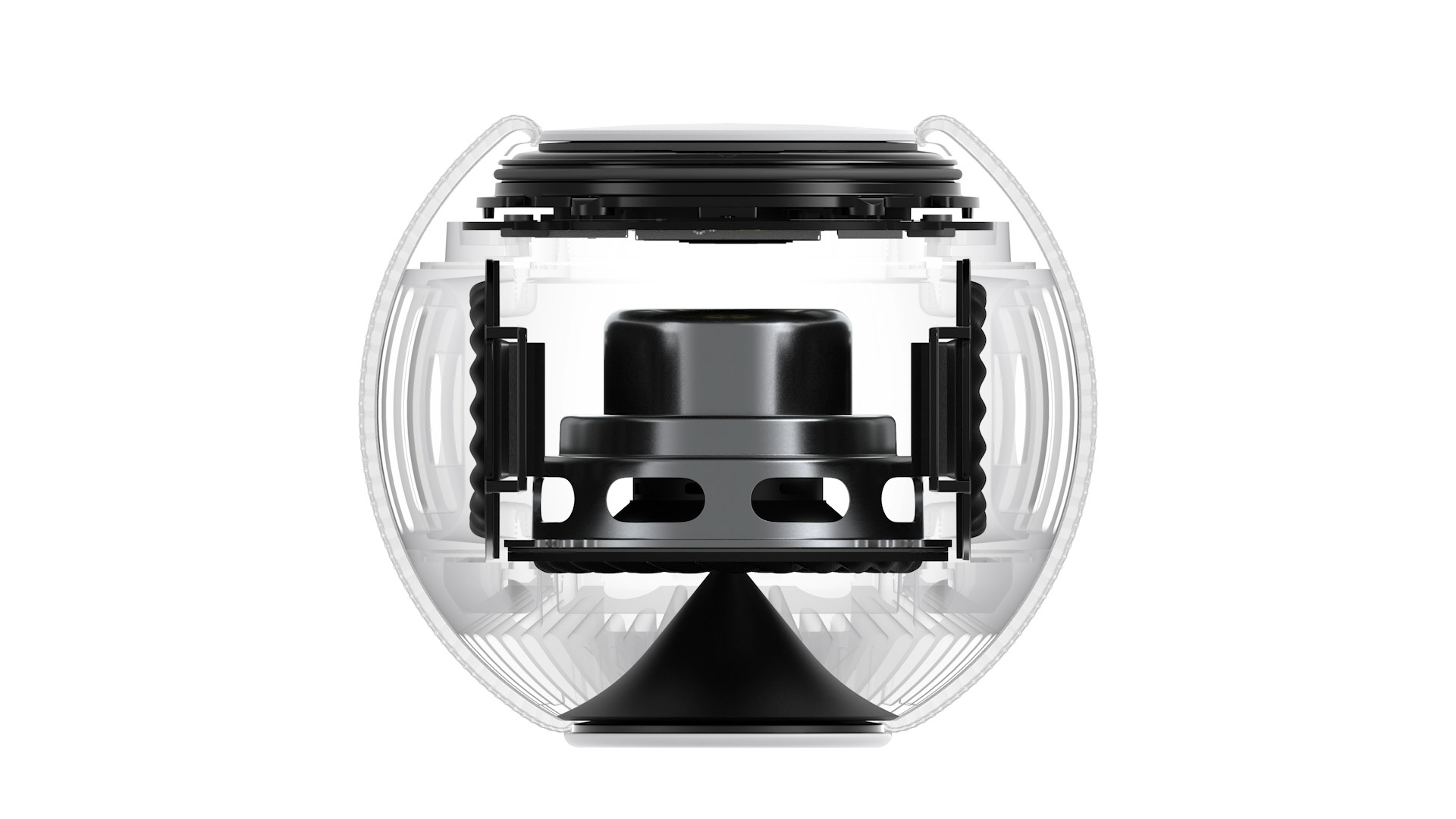 speaker with sound wave