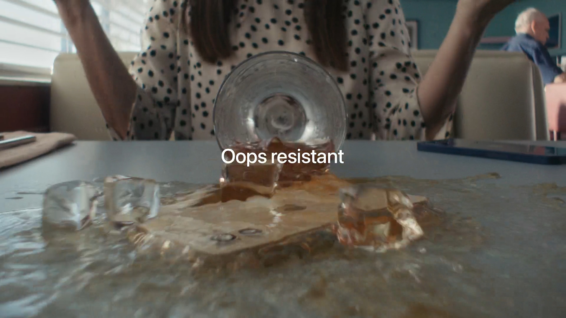 spilled drink oops resistant