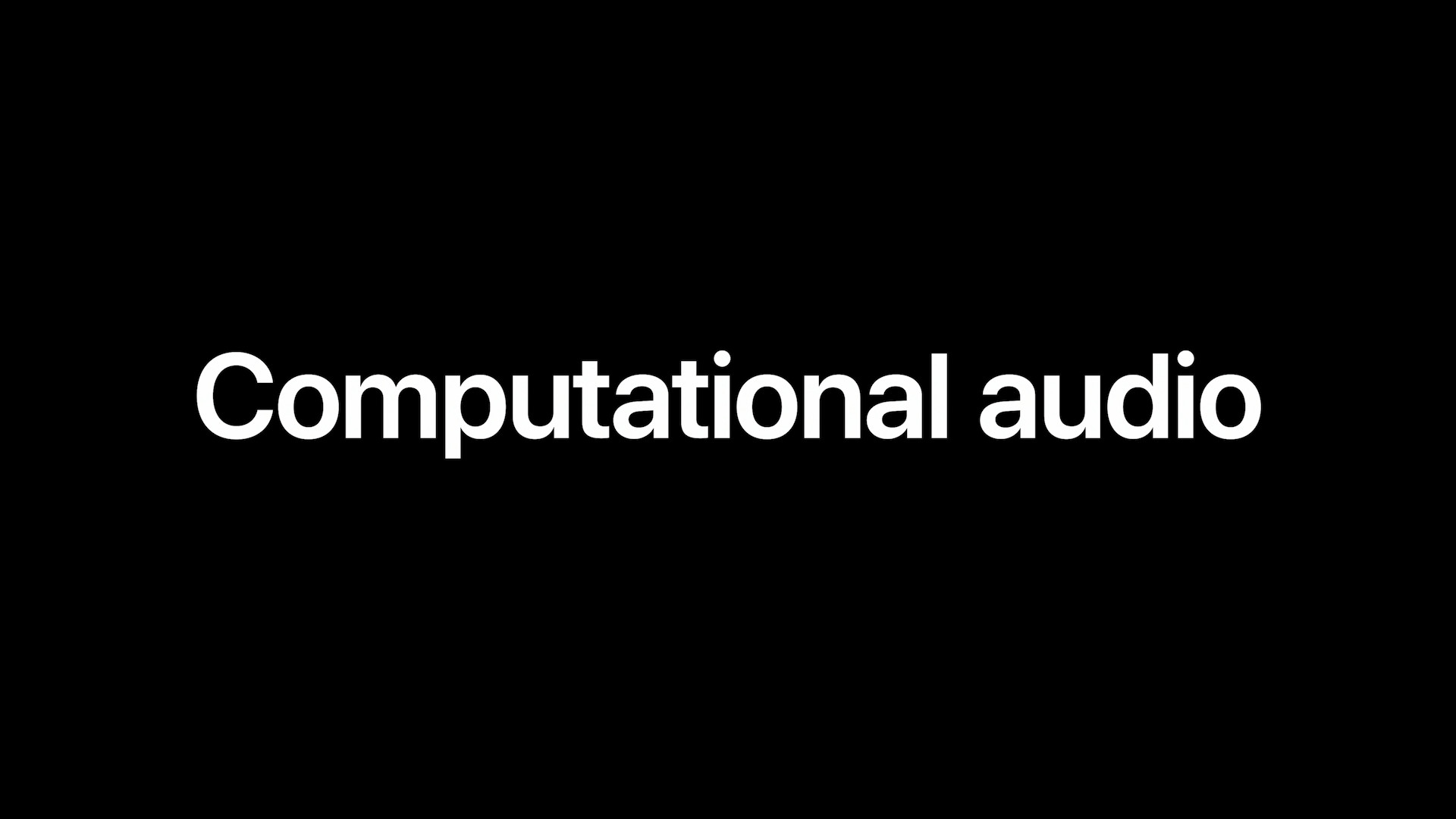 text computational audio