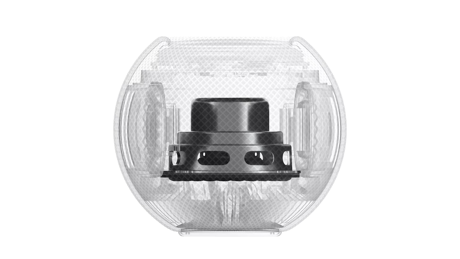 transparent speaker internals
