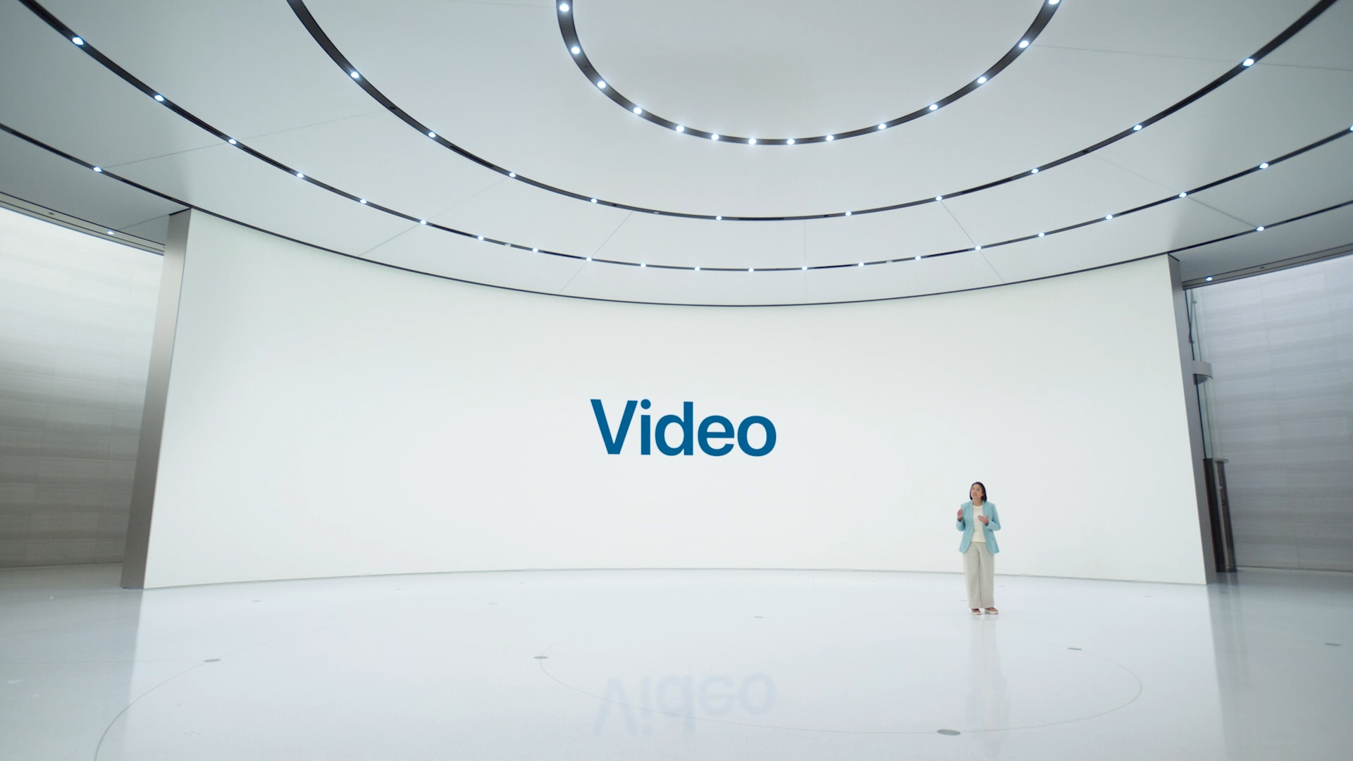 video presentation stage