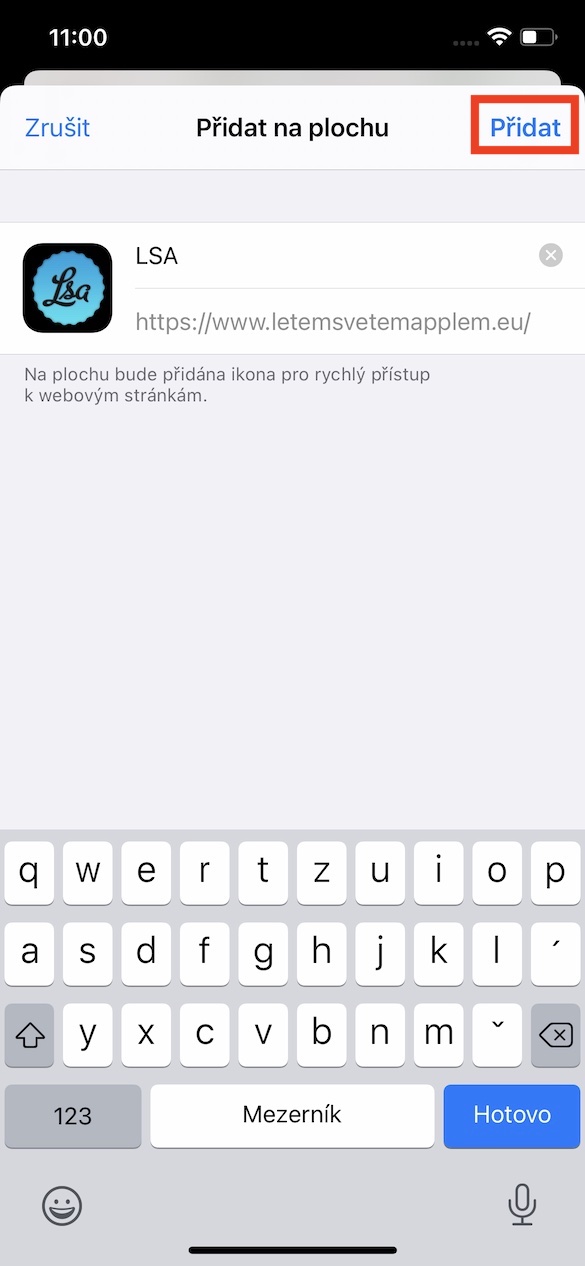 web_na_plochu_ios5 stránka ze safari na domovské obrazovce