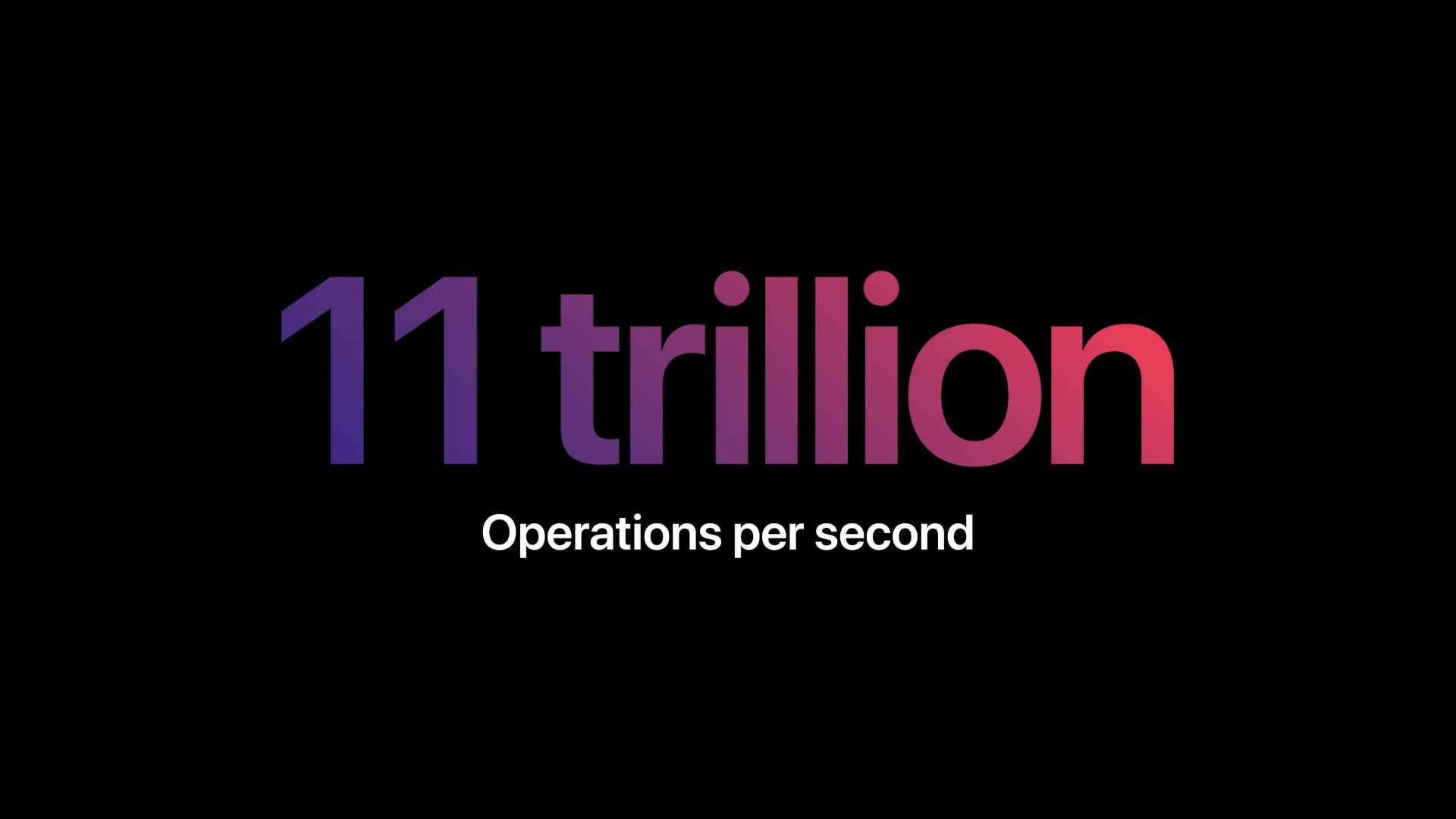 11 trillion operations text