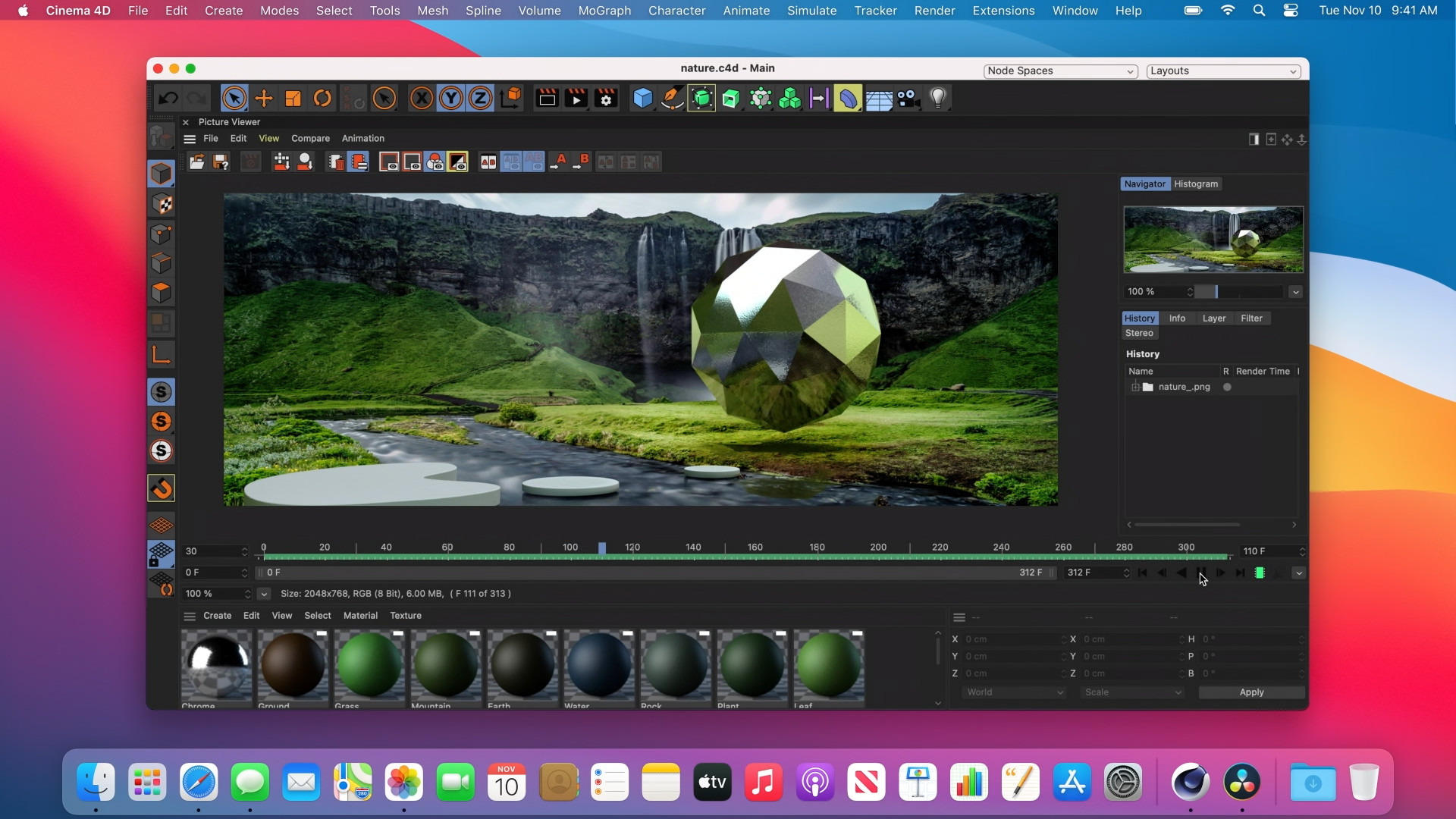 3d rendering software interface