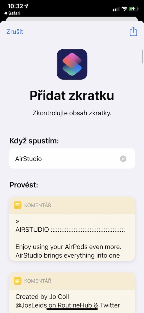 AirStudio zkratka 2 AirStudio zkratka