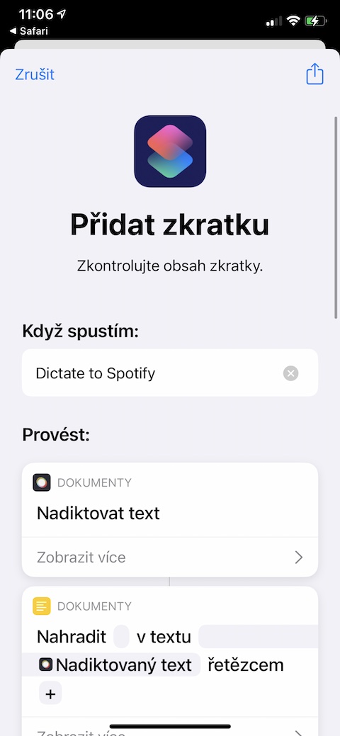 Dictate to Spotify zkratka 2 Dictate to Spotify