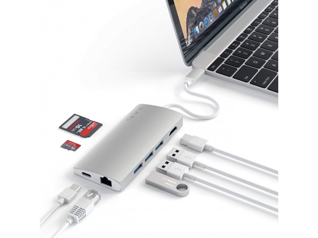Satechi USB-C Multi-Port Adapter V2