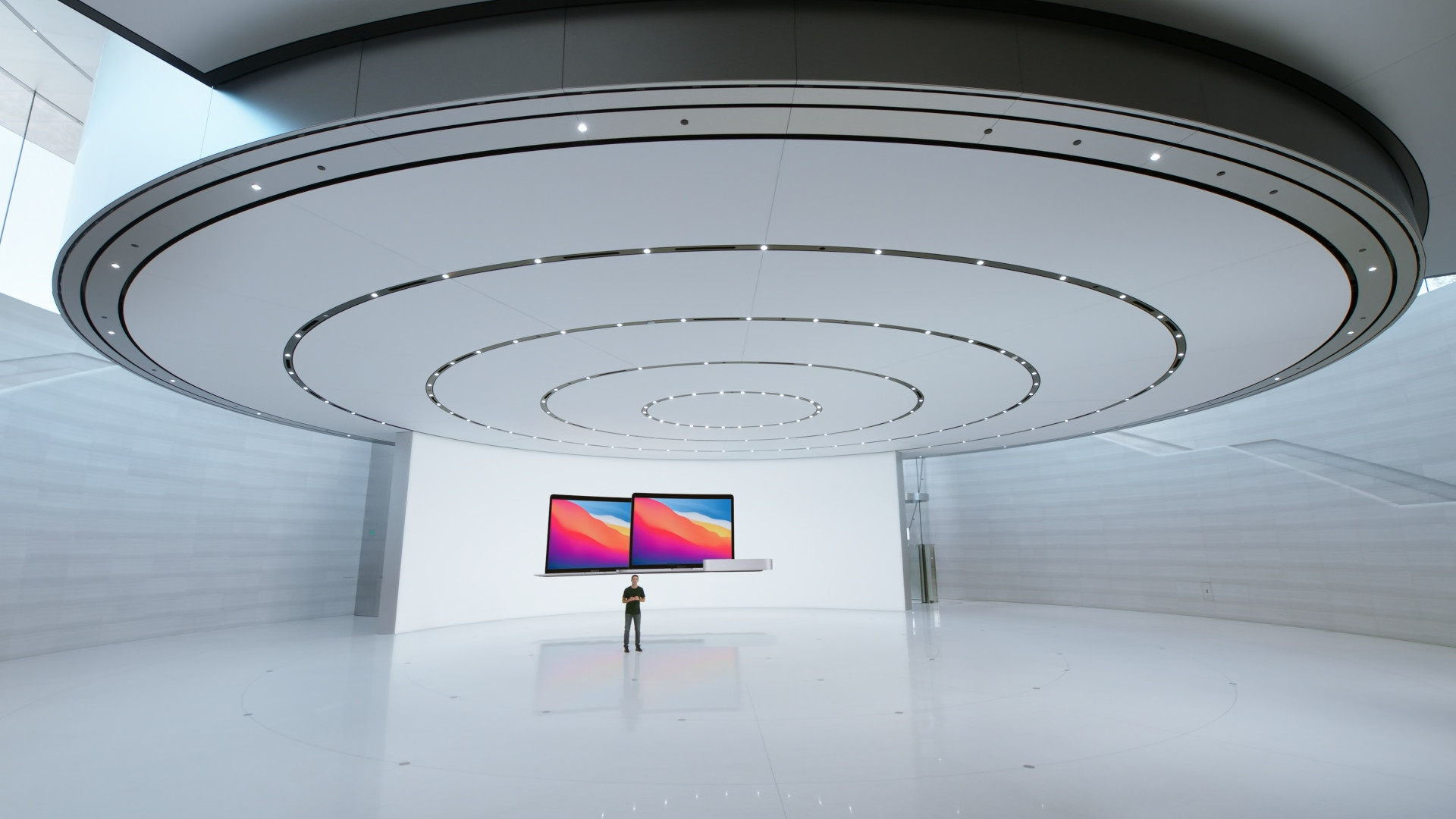 apple event stage display