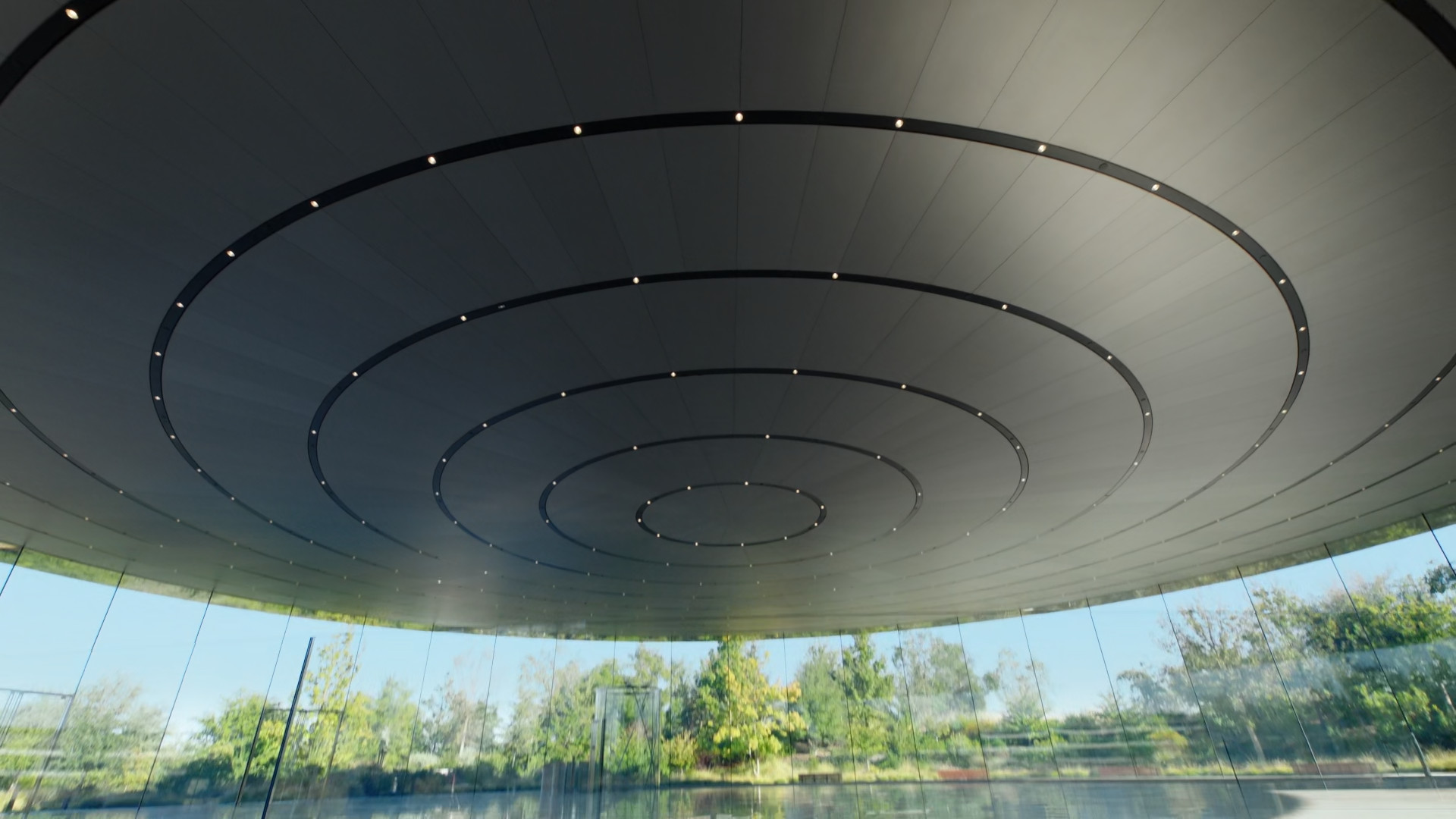 apple park interior ceiling