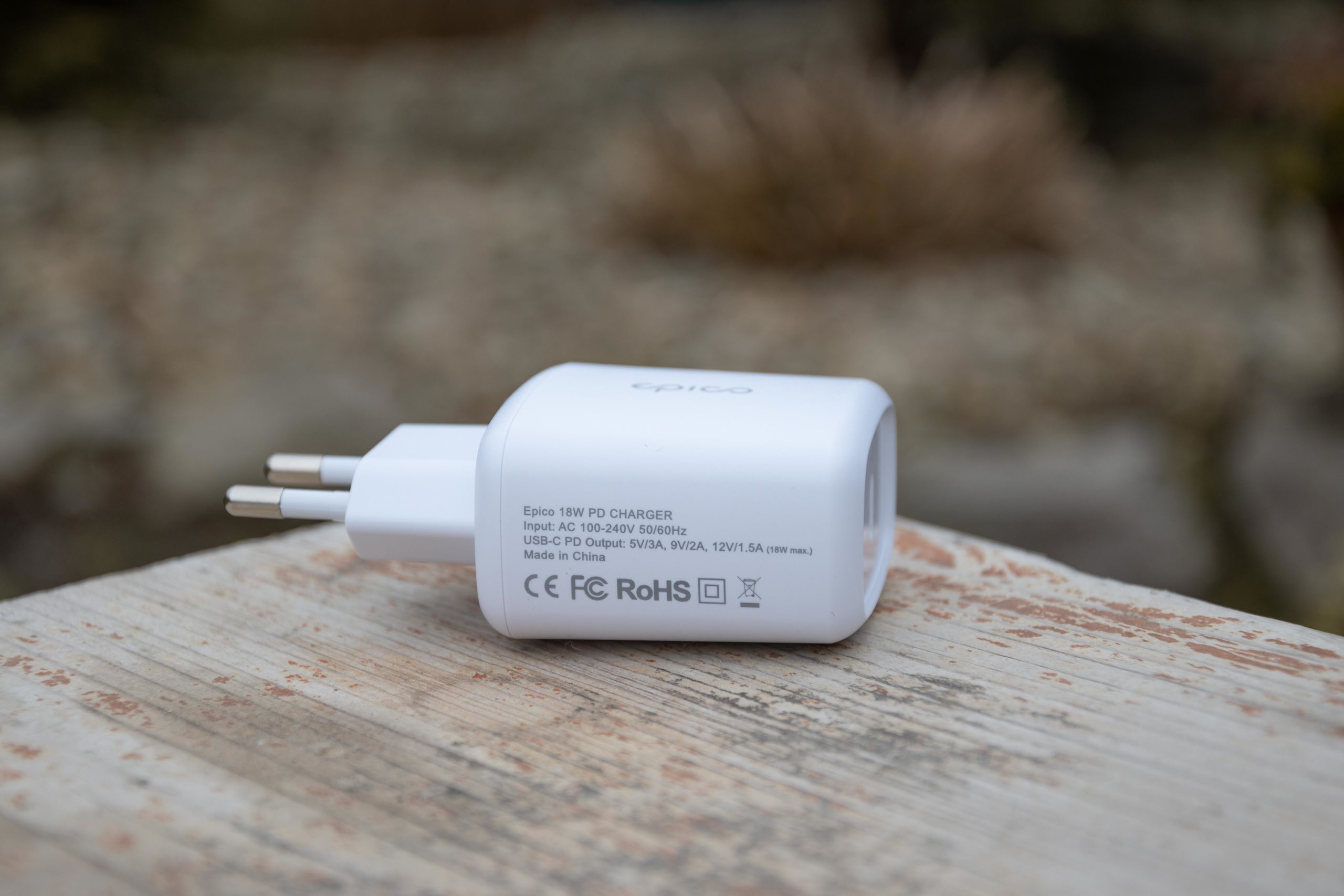 Recenze Epico 18W PD Charger