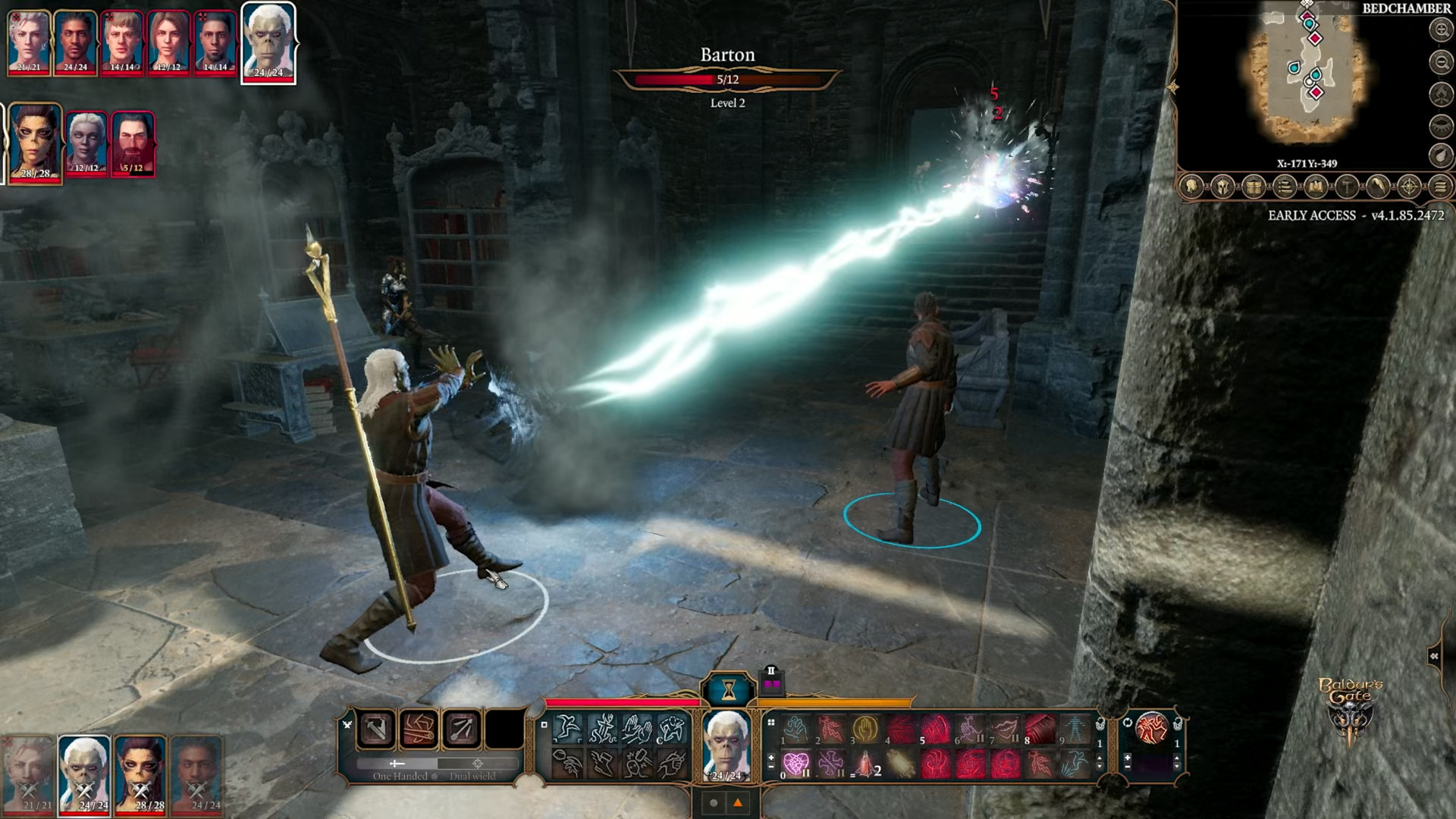 fantasy game magic battle