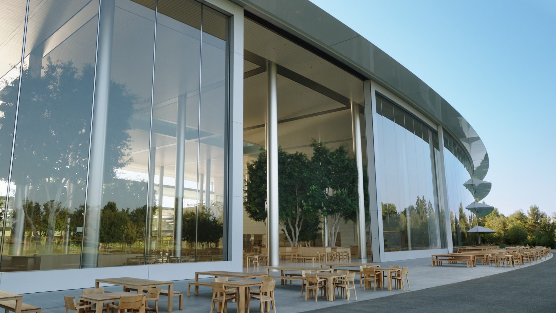 glass building exterior