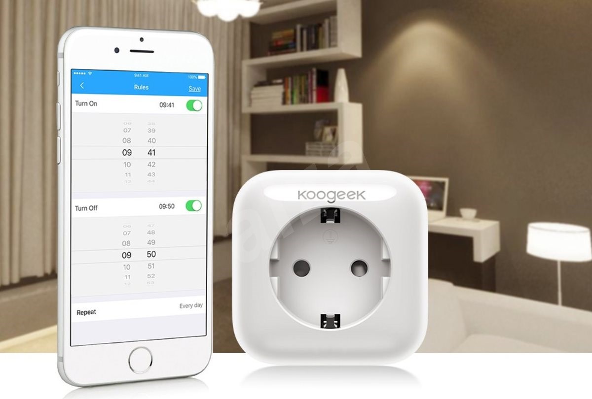 koogeek smart plug with phone
