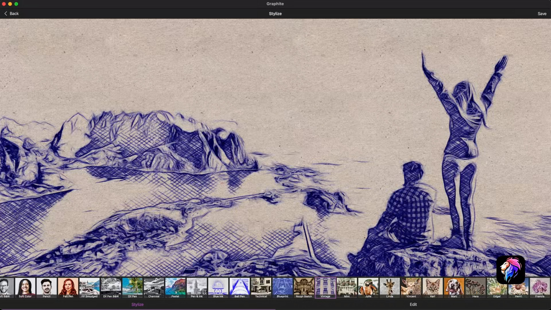 landscape sketch art