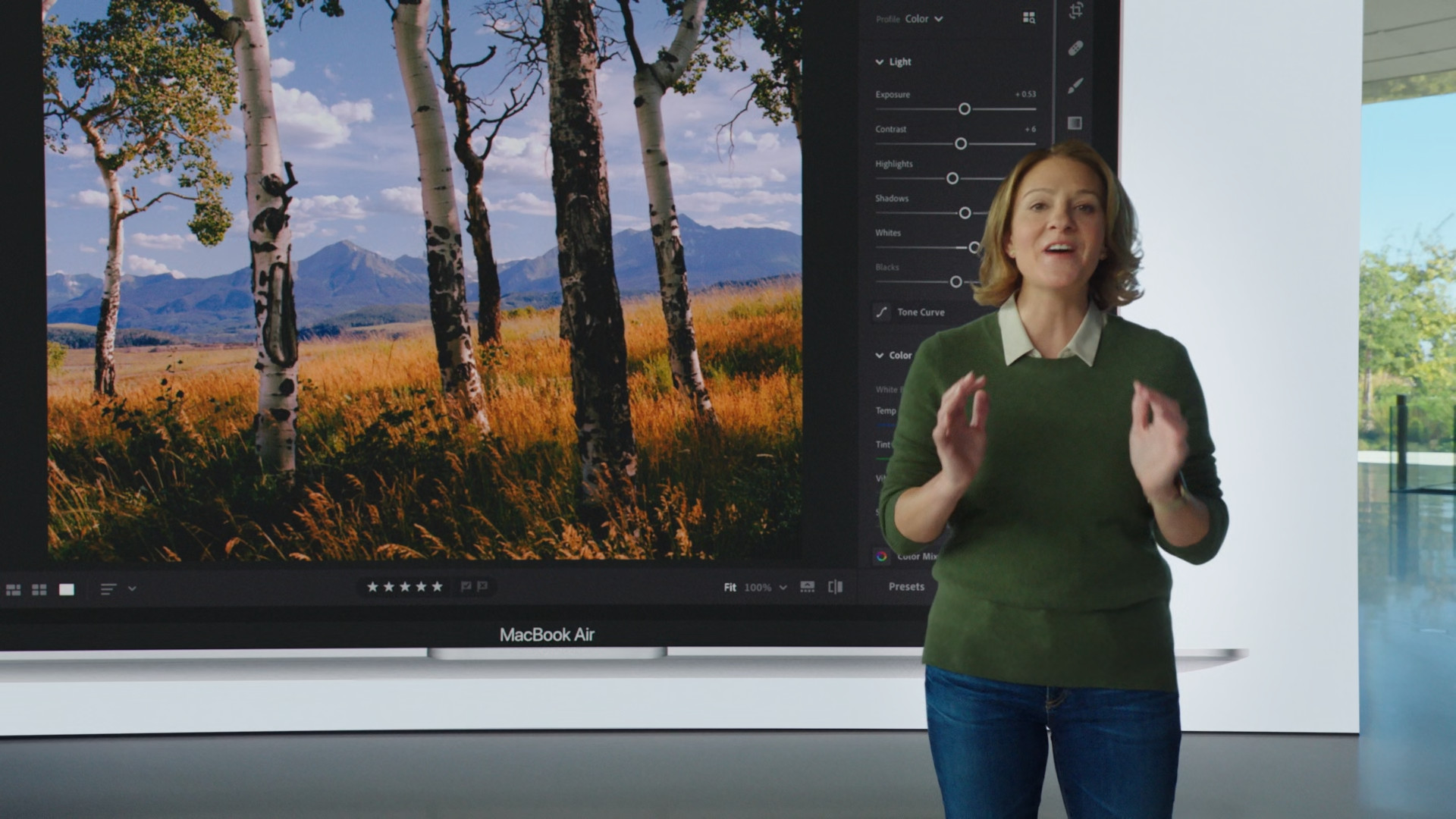 macbook air photo editing presentation